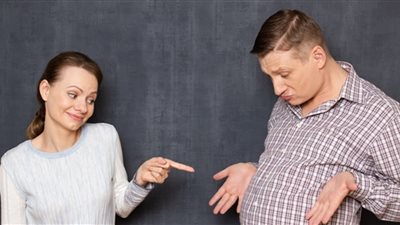 5 نصائح للتعامل مع زوجك السمين
