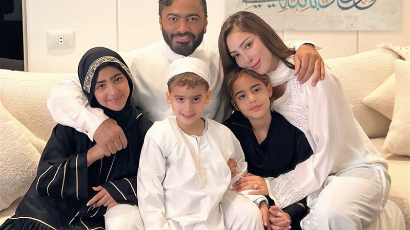 تامر حسني وبسمة بوسيل
