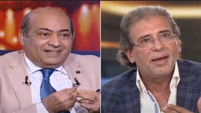 مشادة كلامية بين طارق الشناوي وخالد يوسف على الهواء (فيديو)