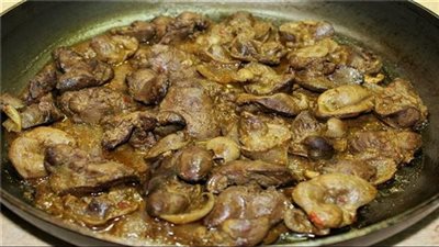 طريقة تحضير الكبدة بالمشروم في دقائق معدودة 