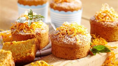 طريقة عمل مافن البرتقال بخطوات سهلة 