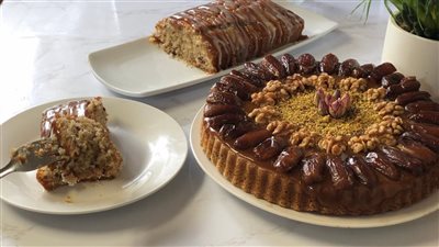  طريقة عمل كيكة التمر بالقرفة 