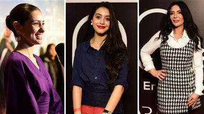 منى زكي وأسرة «رحلة 404» يحتفلون بالعرض الخاص (صور)