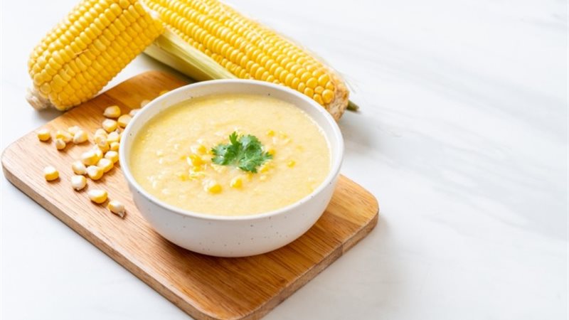 طريقة عمل شوربة الذرة