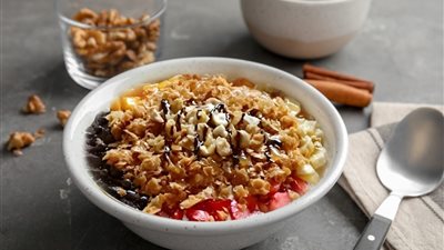 طريقة عمل الكشري الحلو مثل المحلات