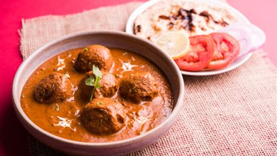 طريقة عمل كفتة الدجاج بالكاري