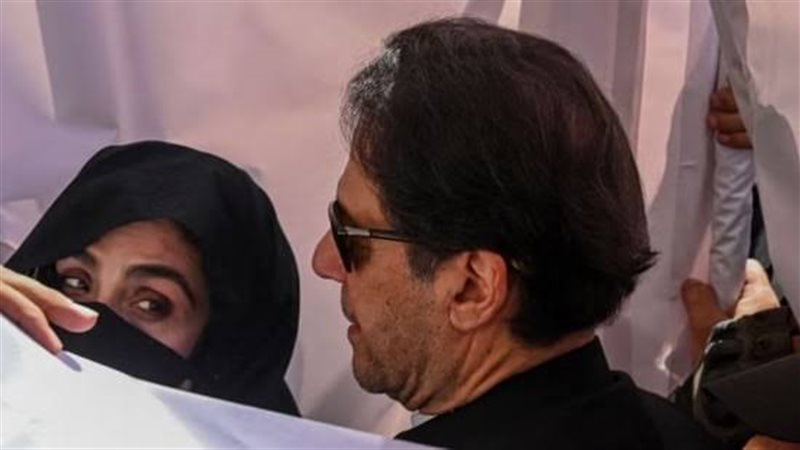عمران خان وزوجته
