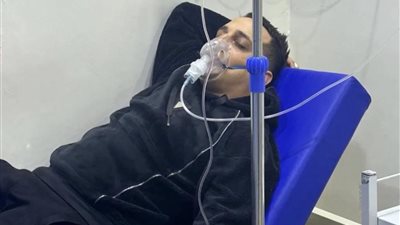 نقل رضا البحراوي إلى المستشفى بعد وعكة صحية (صور)