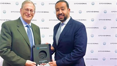 «أوبن سيجنال» تمنح المصرية للاتصالات جائزة أسرع مقدم خدمات إنترنت موبايل