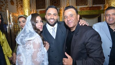 مشاهد من عقد قران نجل الفنان محمد فؤاد (صور)