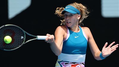 الروسية أندريفا تودع بطولة دبي للتنس من الدور الأول