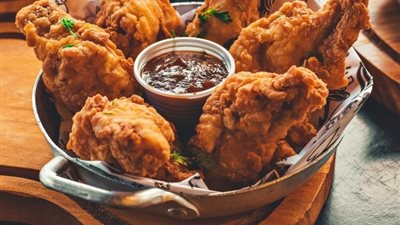 طريقة عمل بروستد الدجاج بالبقسماط 