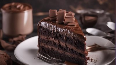  طريقة عمل كيكة الشوكولاتة بكريمة الزبدة