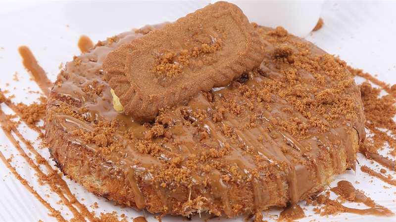 طريقة عمل كنافة اللوتس