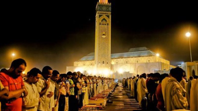 موعد صلاة التراويح