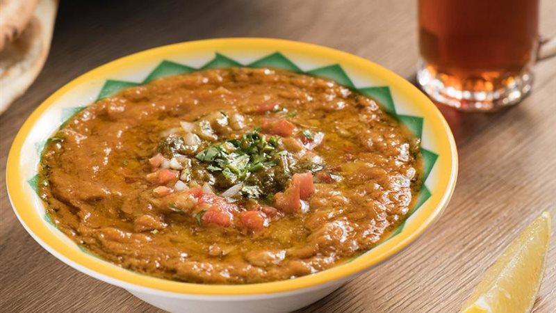 طريقة عمل الفول