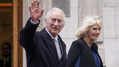 الملك تشارلز الثالث ينفي أنباء وفاته بظهور مفاجئ