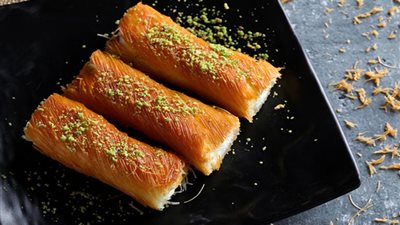 حلويات رمضان 2024 | طريقة عمل الكنافة المبرومة