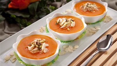 حلويات رمضان 2024 | طريقة عمل المهلبية بقمر الدين