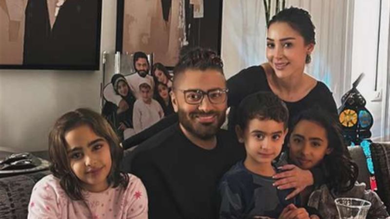 تامر حسني وبسمة بوسيل