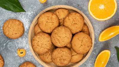 طريقة عمل بسكويت البرتقال  قبل عيد الفطر 2024