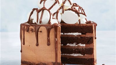 طريقة عمل كيكة المارشيملو بخطوات بسيطة 