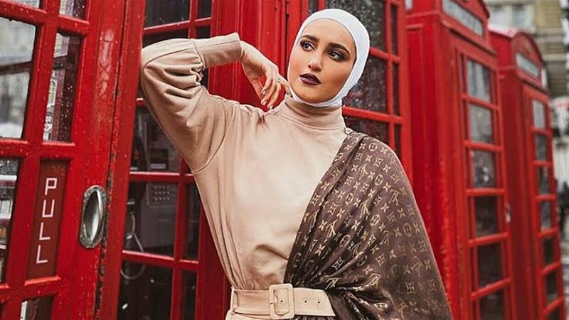 لفات حجاب عيد الفطر