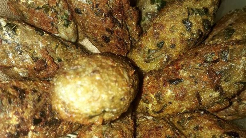 كفتة السمك بالبقدونس