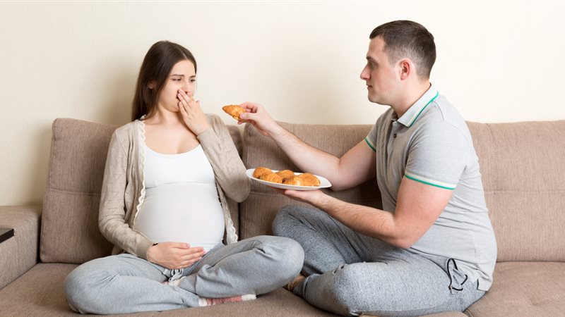 تغير مذاق الطعم اثناء