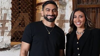 حقيقة ارتباط دينا الشربيني بالإعلامي الإماراتي أنس بوخش