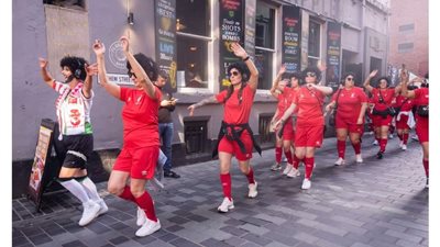 جماهير ليفربول تجوب الشوارع احتفالا بالفرعون المصري محمد صلاح 