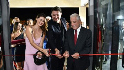 افتتاح بينالي إيطالي للفنانة التشكيلية كارولينا بسكاري بشرم الشيخ (صور)