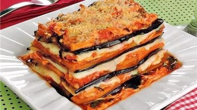  طريقة عمل لازانيا الباذنجان في مطبخك