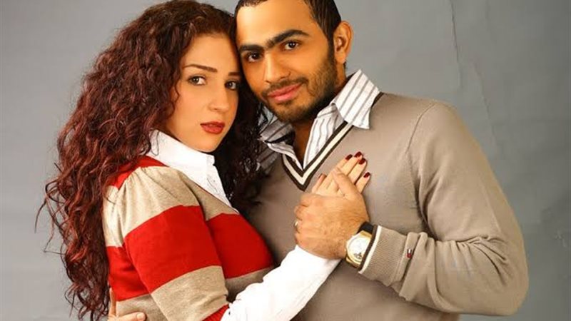 تامر حسني ومي عز
