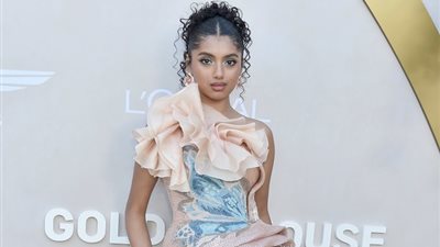 الأمريكية أفانتيكا فاندانابو بتصميم لبناني في حفل Gold Gala 2024